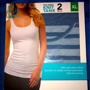 Felina Tank Tops blue/ blue stripe size XL 15$